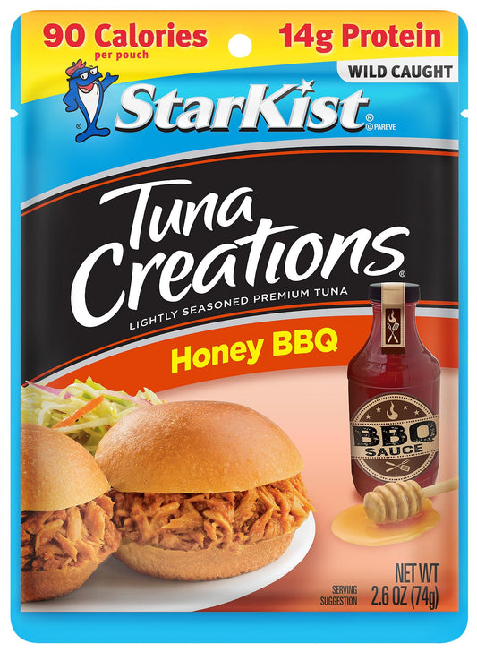 StarKist Tuna Creations Honey BBQ, 2.6 Oz, Pack of 24