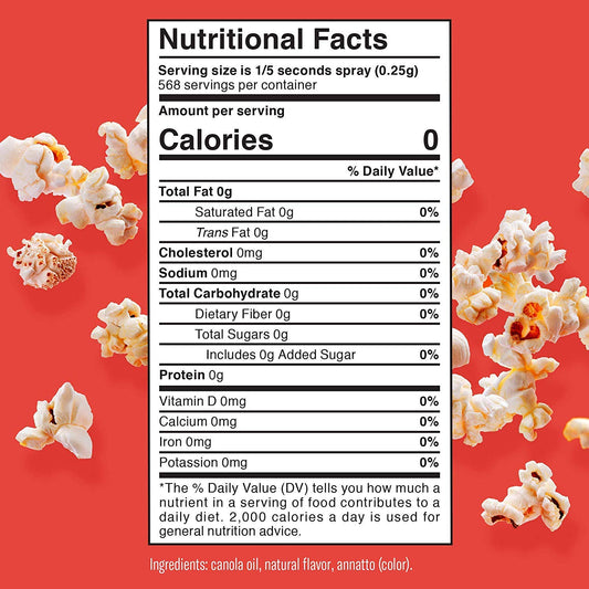 Winona Pure Popcorn Butter Theater Style, 5 Ounces (Pack of 12)