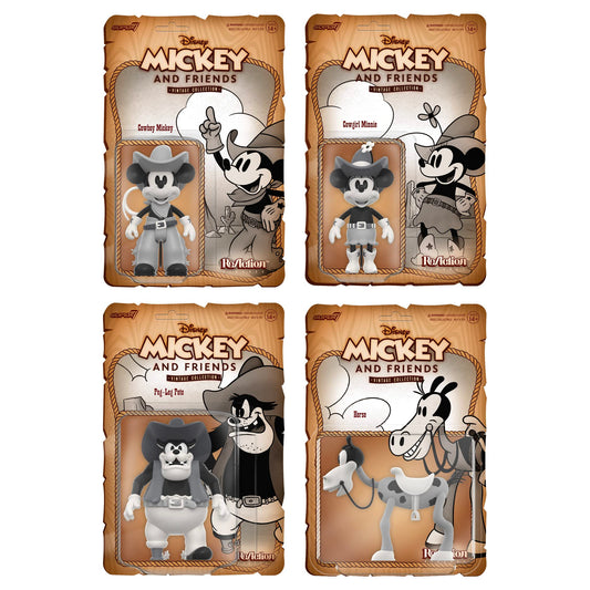 Super7 Disney Mickey and Friends Cowgirl Minnie Mouse - 3.75
