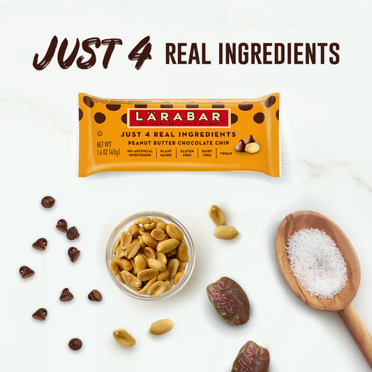 LÄRABAR Chocolate Variety Pack, Gluten Free Vegan Fruit & Nut Bars, 18 ct