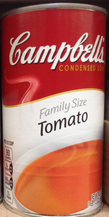 Campbell's FAMILY SIZE TOMATO SOUP 23.2oz. (Pack of 3)