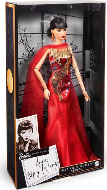 Barbie Doll, Anna May Wong for Barbie Inspiring Women Collector Series, Barbie Signature, Red Gown