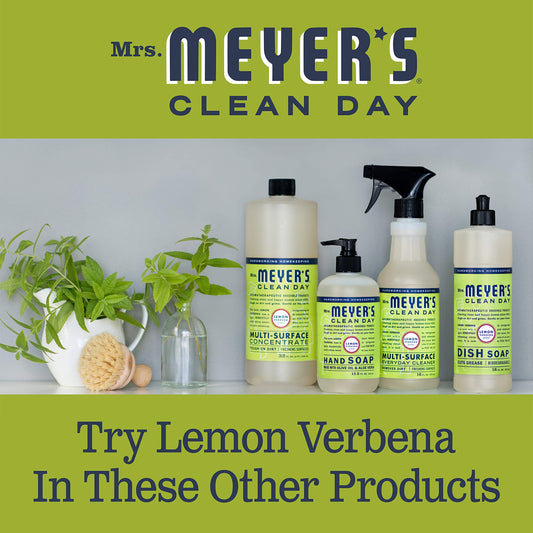 MRS. MEYER'S CLEAN DAY Liquid Laundry Detergent, Biodegradable Formula Infused with Essential Oils, Lemon Verbena, 64 oz (64 Loads)