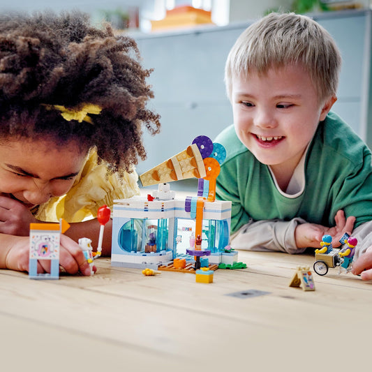 LEGO City Ice-Cream Shop 60363 Building Toy Set, Includes a Cargo Bike, 3 Minifigures and Lots of Fun Features and Accessories for Imaginative Role Play, Great Birthday Gift Idea for Kids