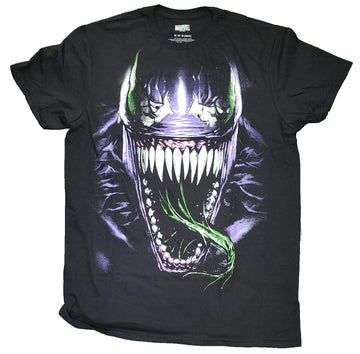 Marvel Comics Venom Dark Reflection Graphic T-Shirt - Medium Black