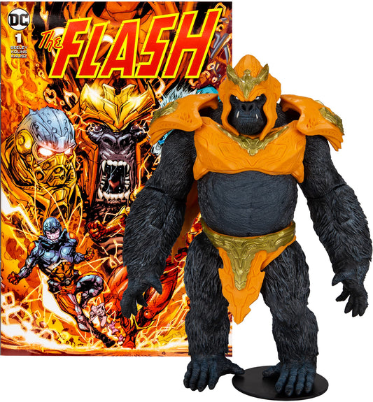 DC Direct - Page Punchers Mega Figure with Comic - The Flash - Gorilla Grodd