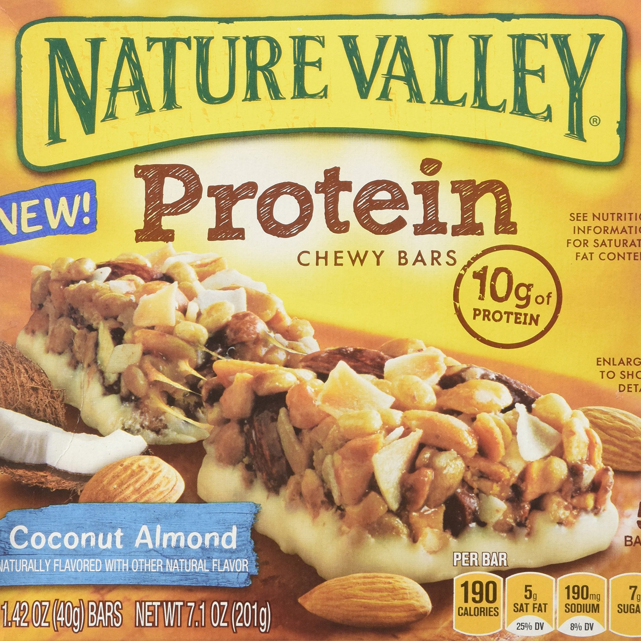 Nature Valley Protein Chewy Granola - Coconut Almond (2 Pack)
