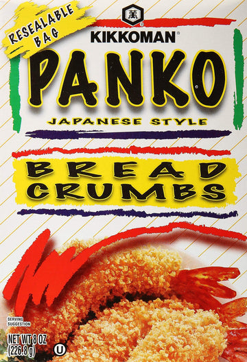 Kikkoman Panko Japanese Style Bread Crumbs, 8 Oz - 3 pack